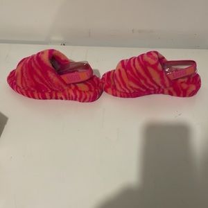 Women’s zebra print Ugg slippers